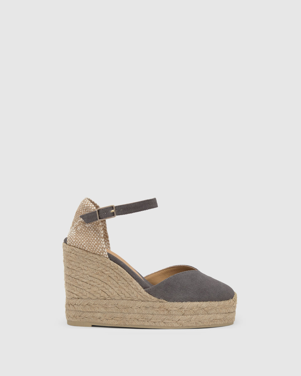 Calzado de Mujer estilo Pala Talon con Cuña de 11cm de altura | Castañer