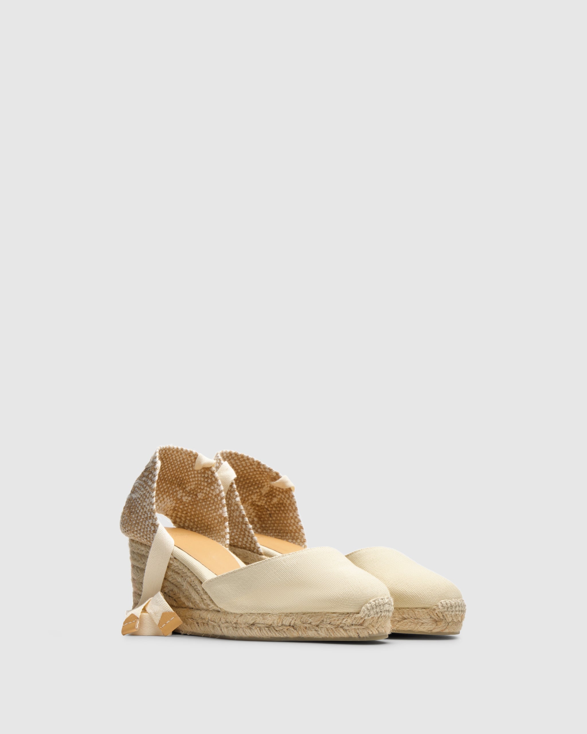 Castaner Carina 100 Canvas Wedges Espadrilles Shoes Outlet