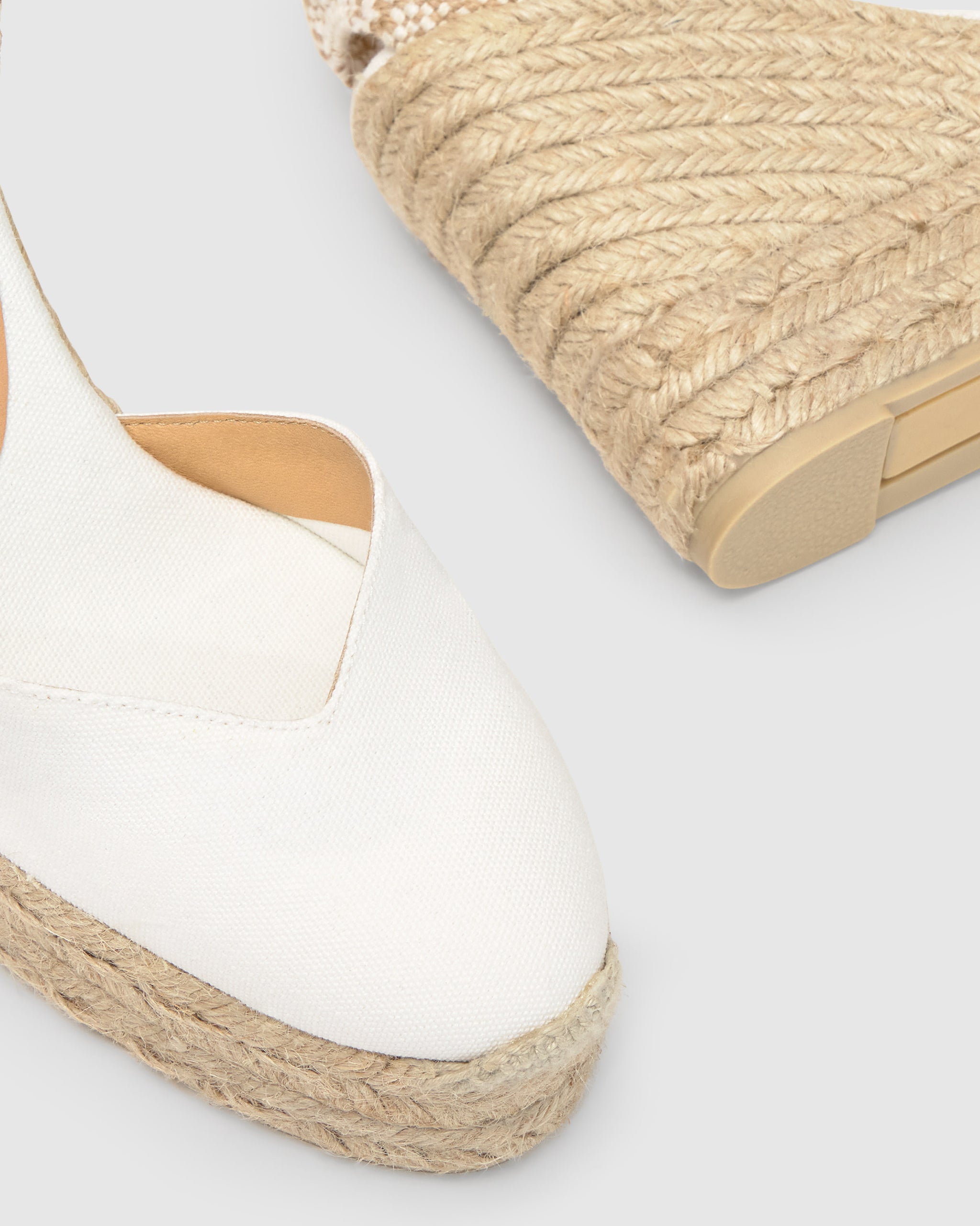 CASTAÑER ESPADRILLES WEDGE ESPADRILLES CHIARA WHITE WOMEN display picture 1