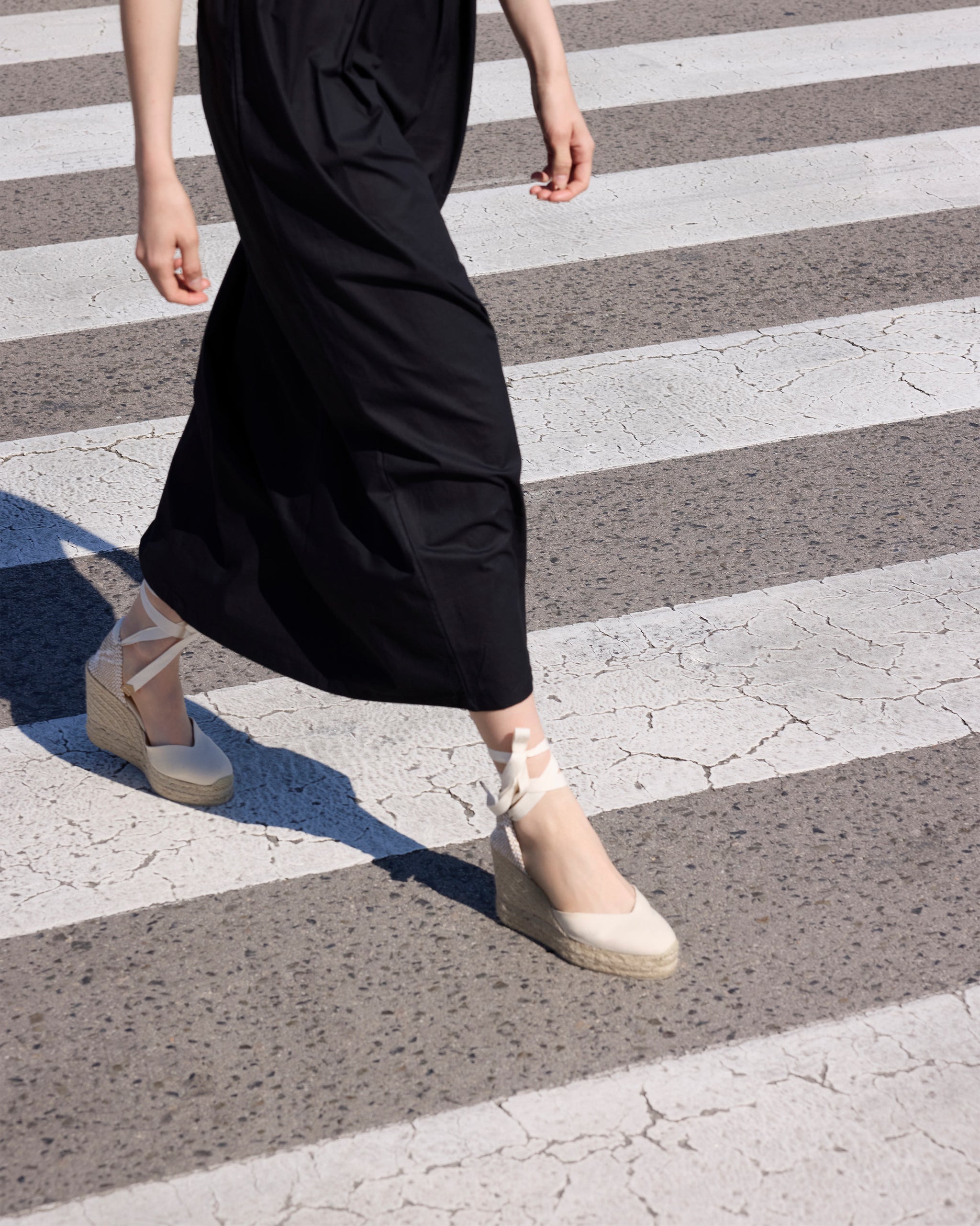 Zeppe Chiara Castaner Zeppe Bianche Castaner Espadrillas Con Zeppa