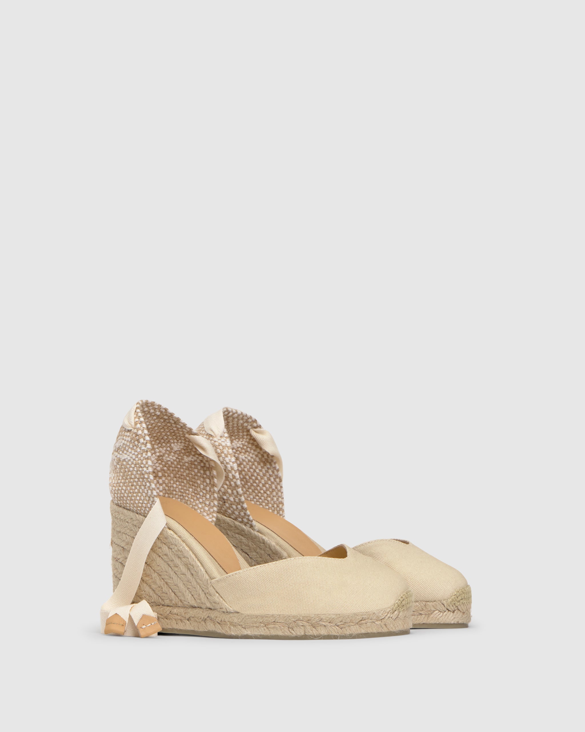 CASTAÑER ESPADRILLES WEDGE ESPADRILLES CHIARA IVORY WOMAN