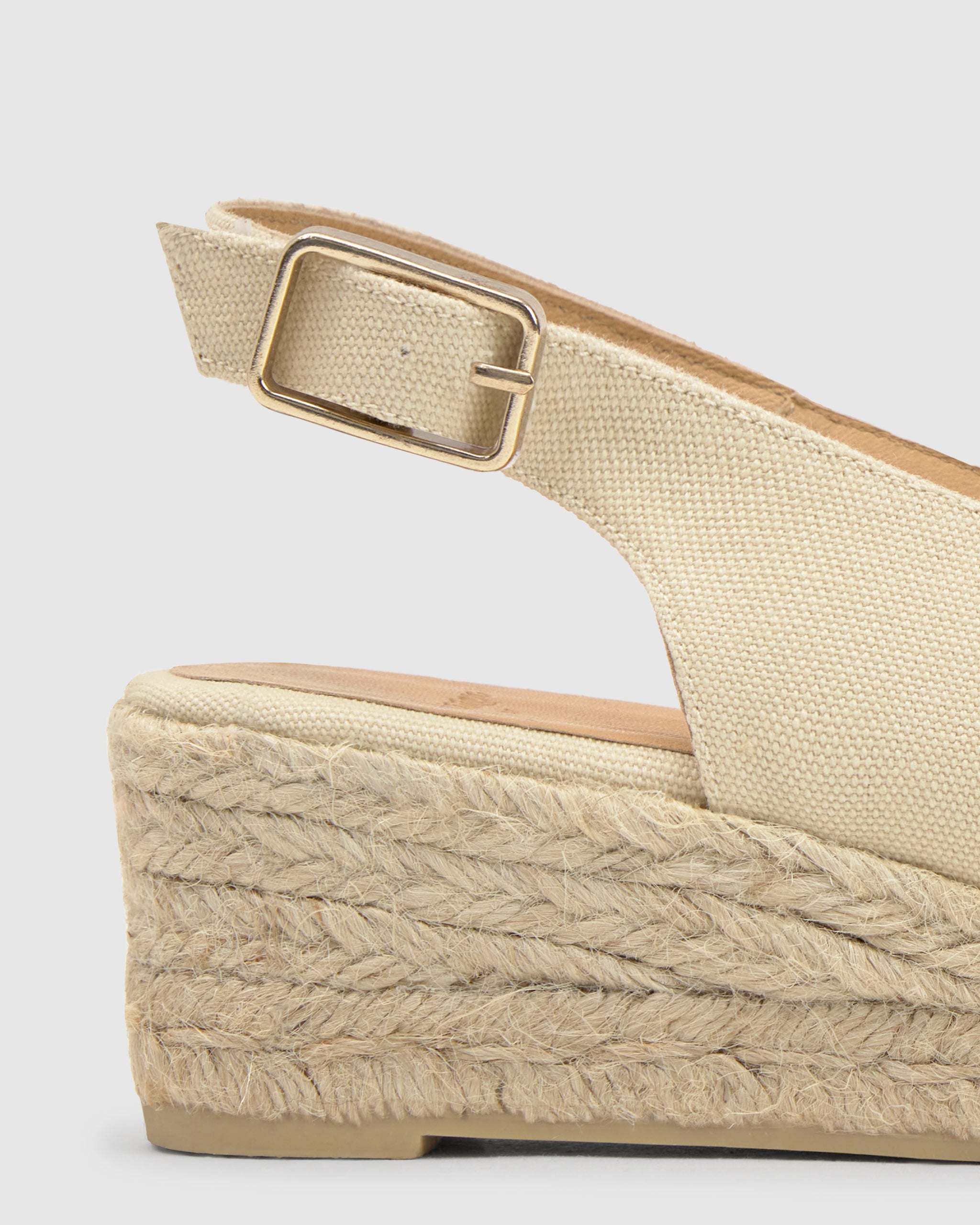 CASTAÑER SANDALS WEDGE SANDALS DOSALIA IVORY WOMEN'S – Castañer