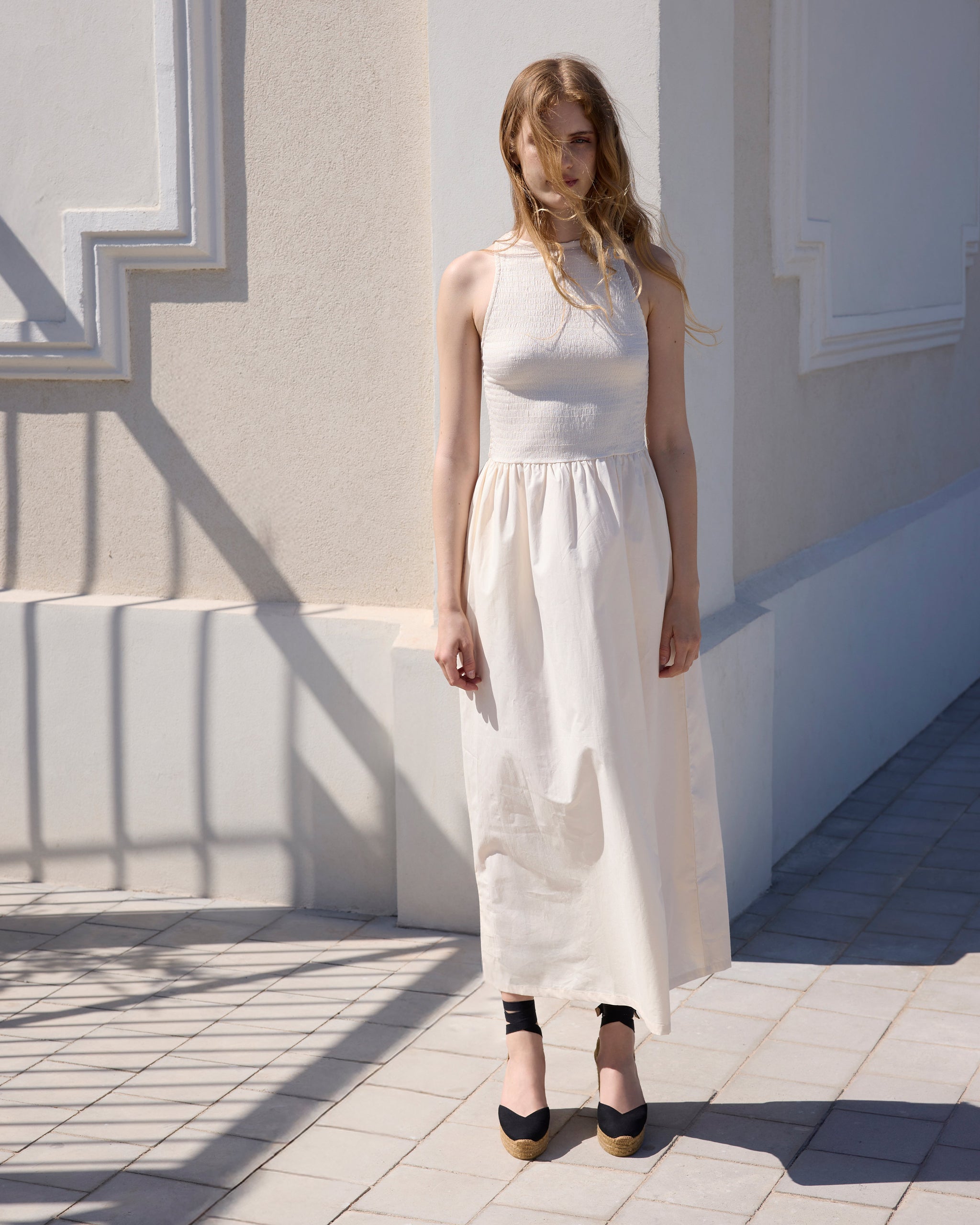 CASTAÑER ALPARGATAS CUÑA CARINA IVORY WOMEN'S SANDALS – Castañer