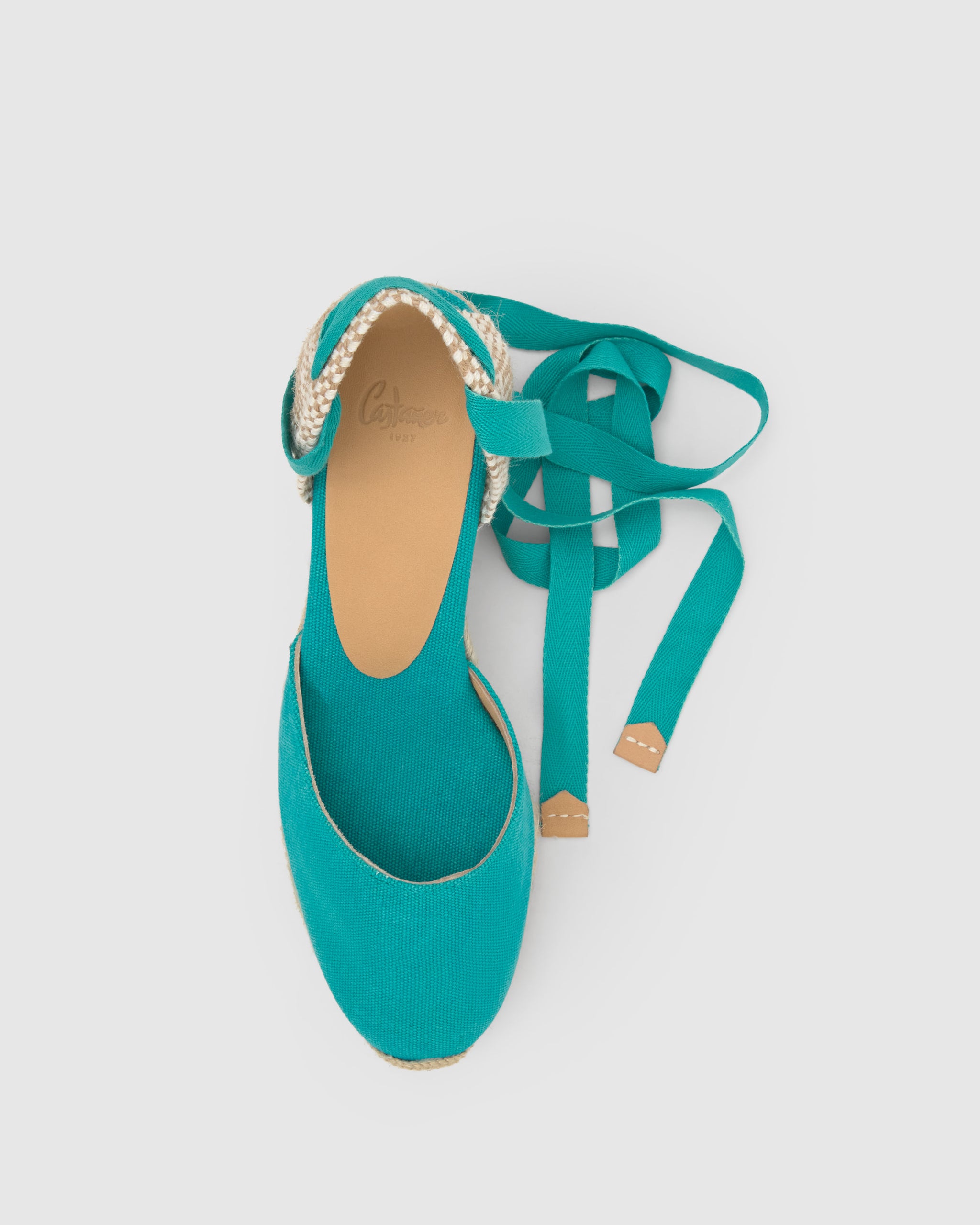 CASTAÑER ALPARGATAS WEDGE ESPADRILLES CARINA BLACK WOMEN'S – Castañer