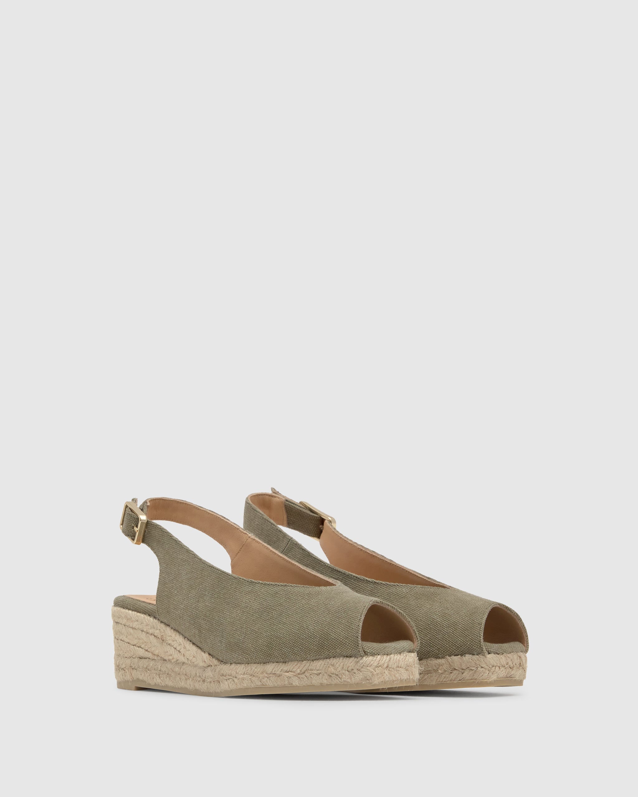 CASTAÑER WOMEN'S WEDGE SANDALS DOSALIA SAND – Castañer