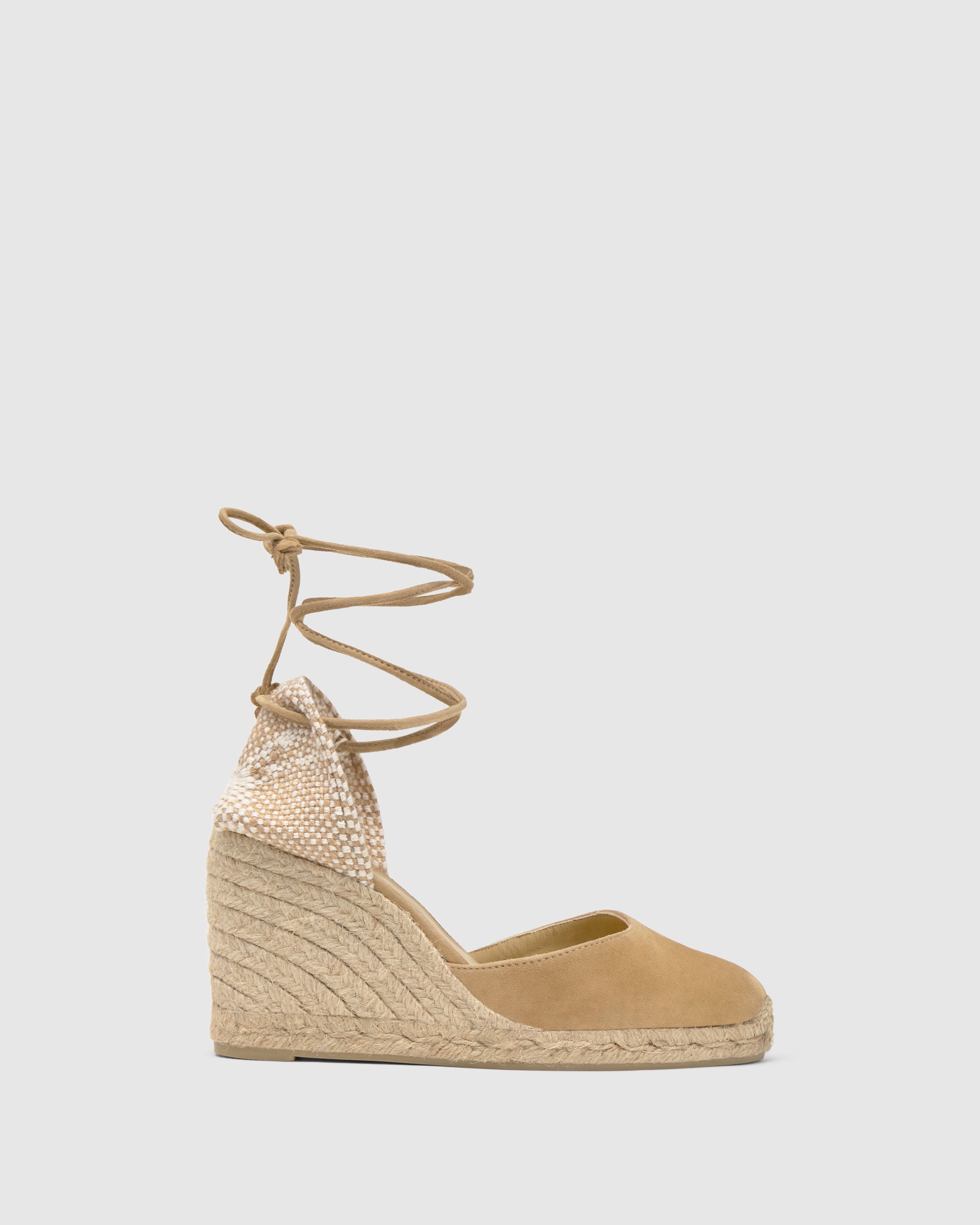 CASTAÑER ALPARGATAS WEDGE ESPADRILLES CARINA BLACK WOMEN'S – Castañer