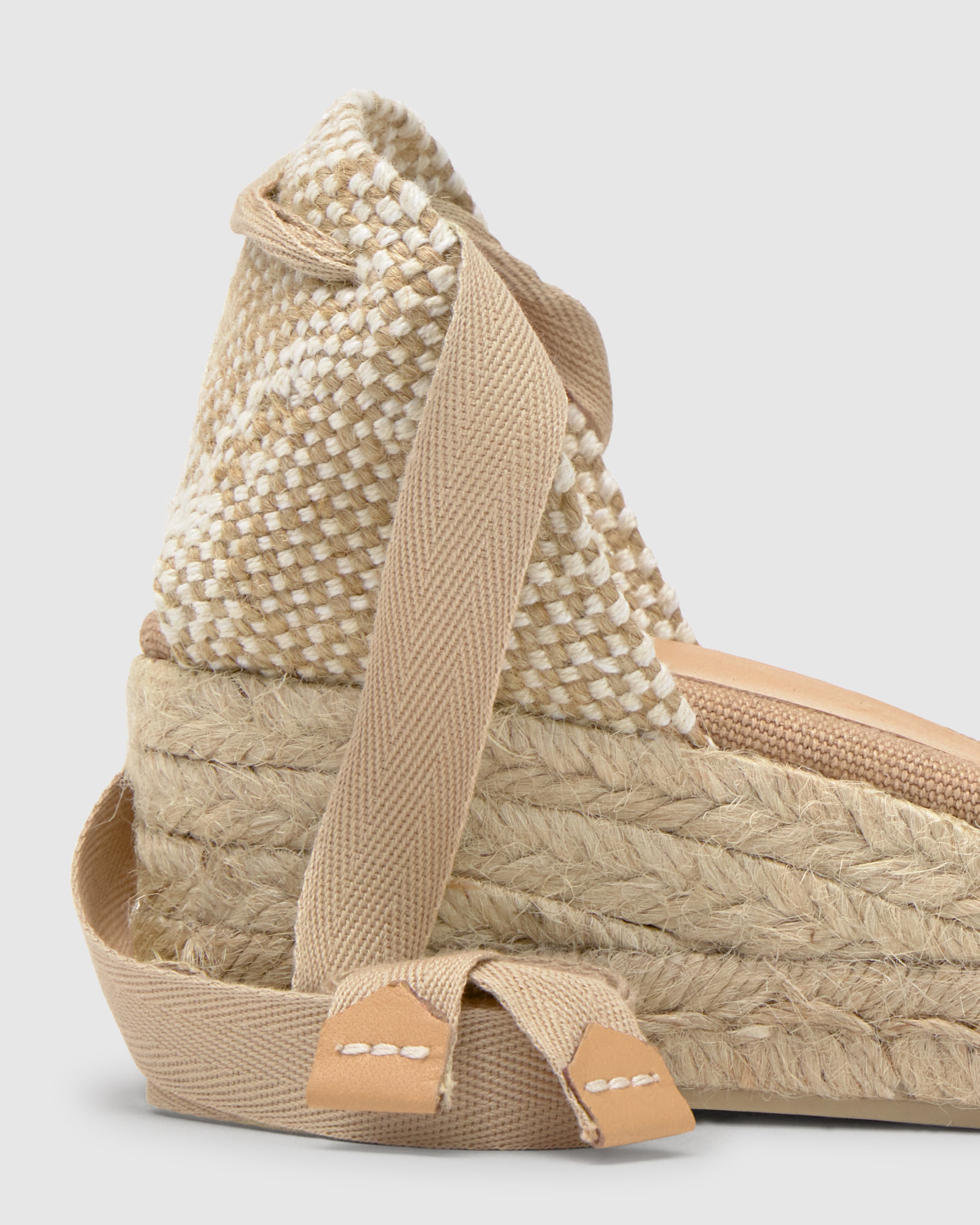 CASTAÑER ALPARGATAS WEDGE ESPADRILLES CARINA BLACK WOMEN'S – Castañer