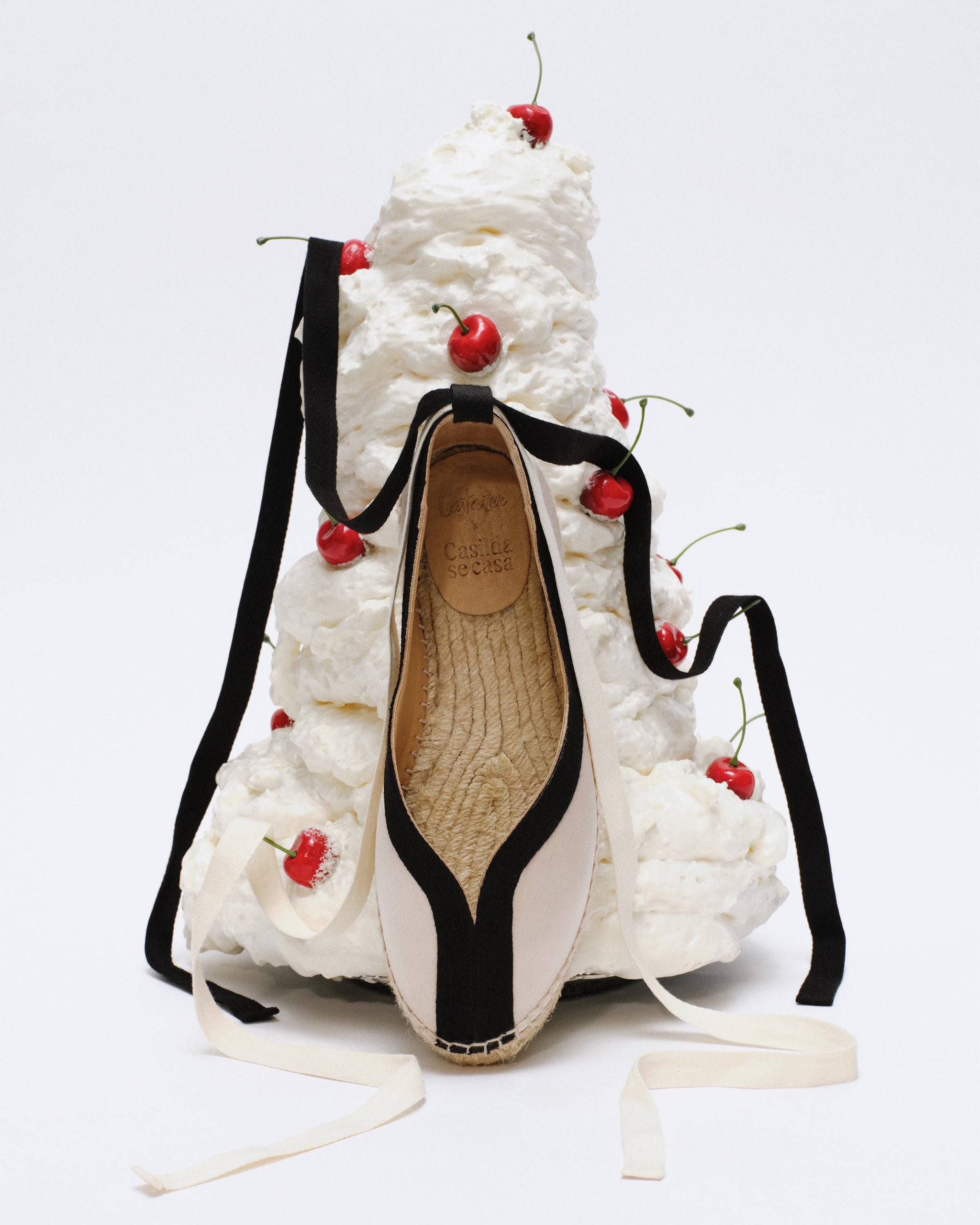 Espadrilles Ballerina Espadrilles Champagne/Black Flat Women 