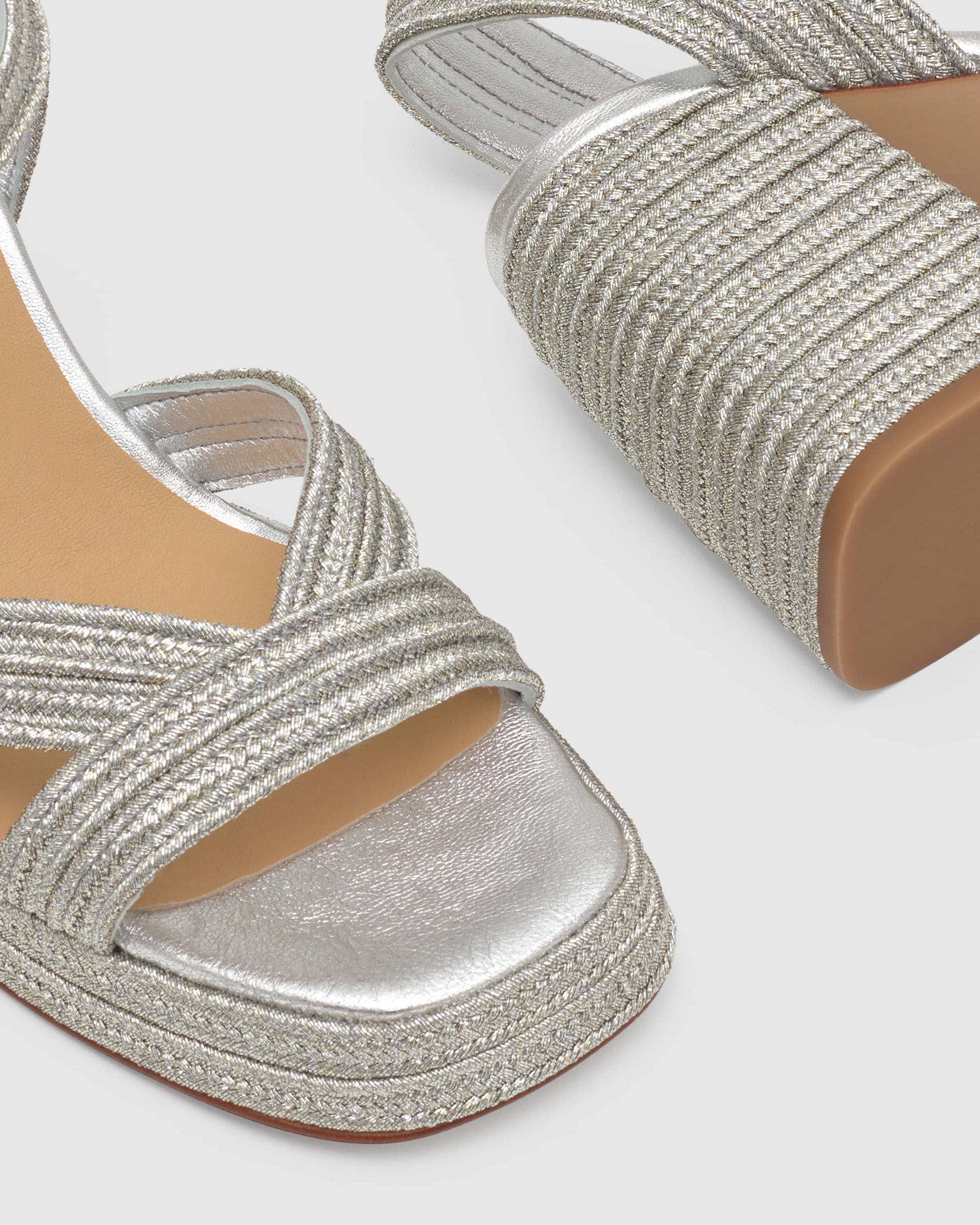 ESPADRILLE VALLE SANDAL OLD GOLD HEELED WOMEN'S SANDAL | CASTAÑER