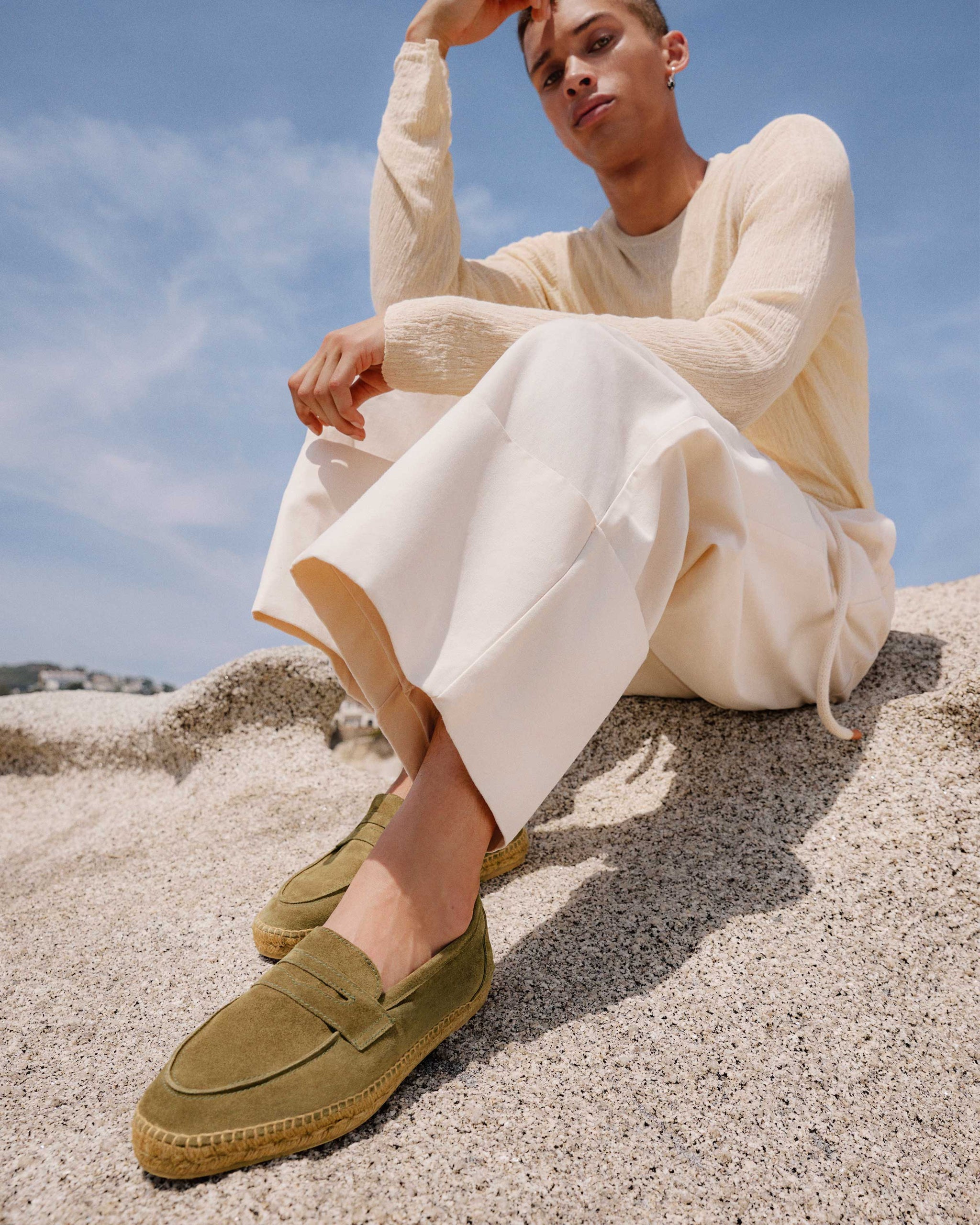 NIB Castañer Joaquin Natural Raffia Espadrille Loafers Men’s 42 US 8 CASTAÑER | Joaquin espadrilles in raffia handmade in Spain  main image 3