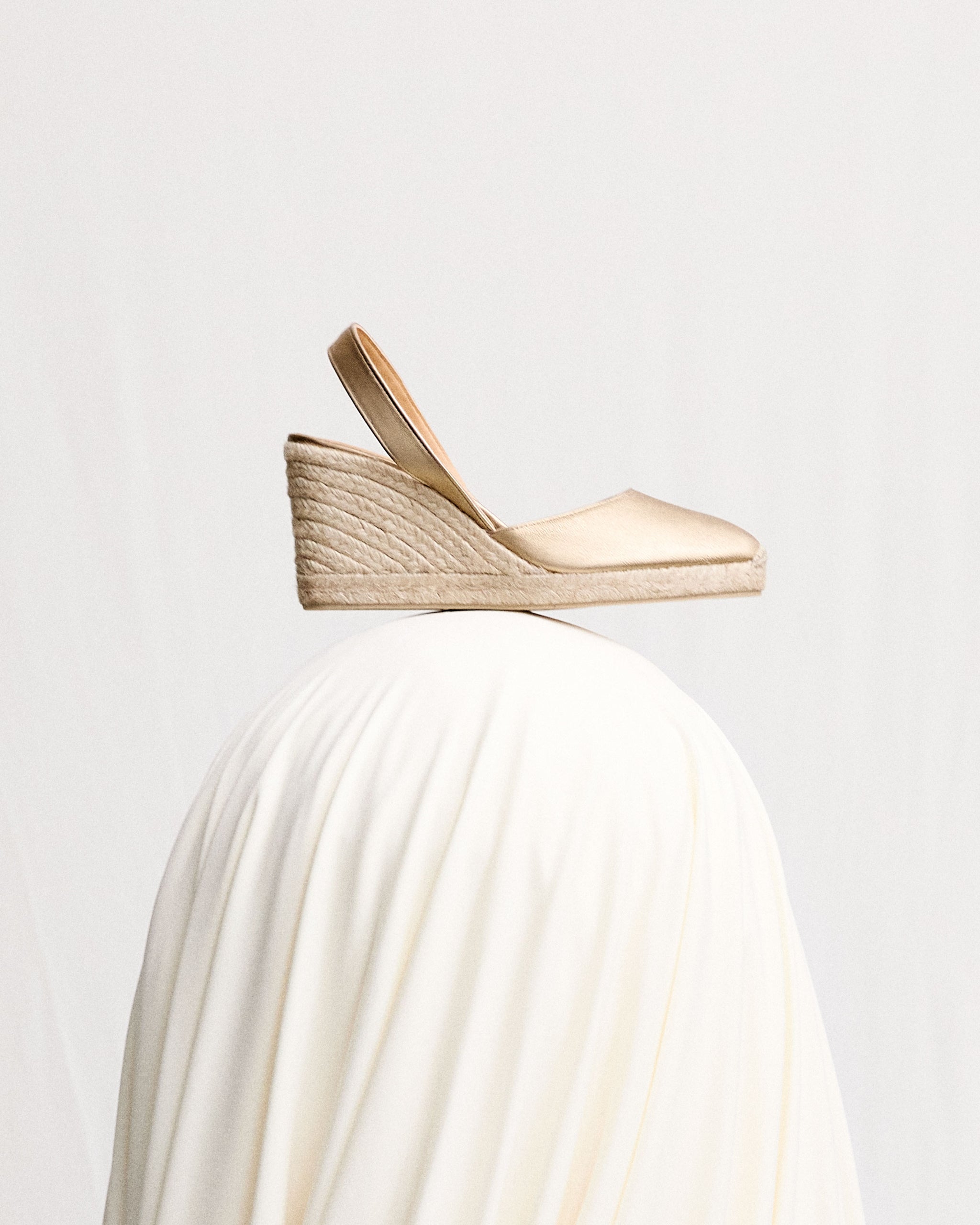 CASTAÑER ALPARGATAS WEDGE ESPADRILLES CARINA BLACK WOMEN'S – Castañer
