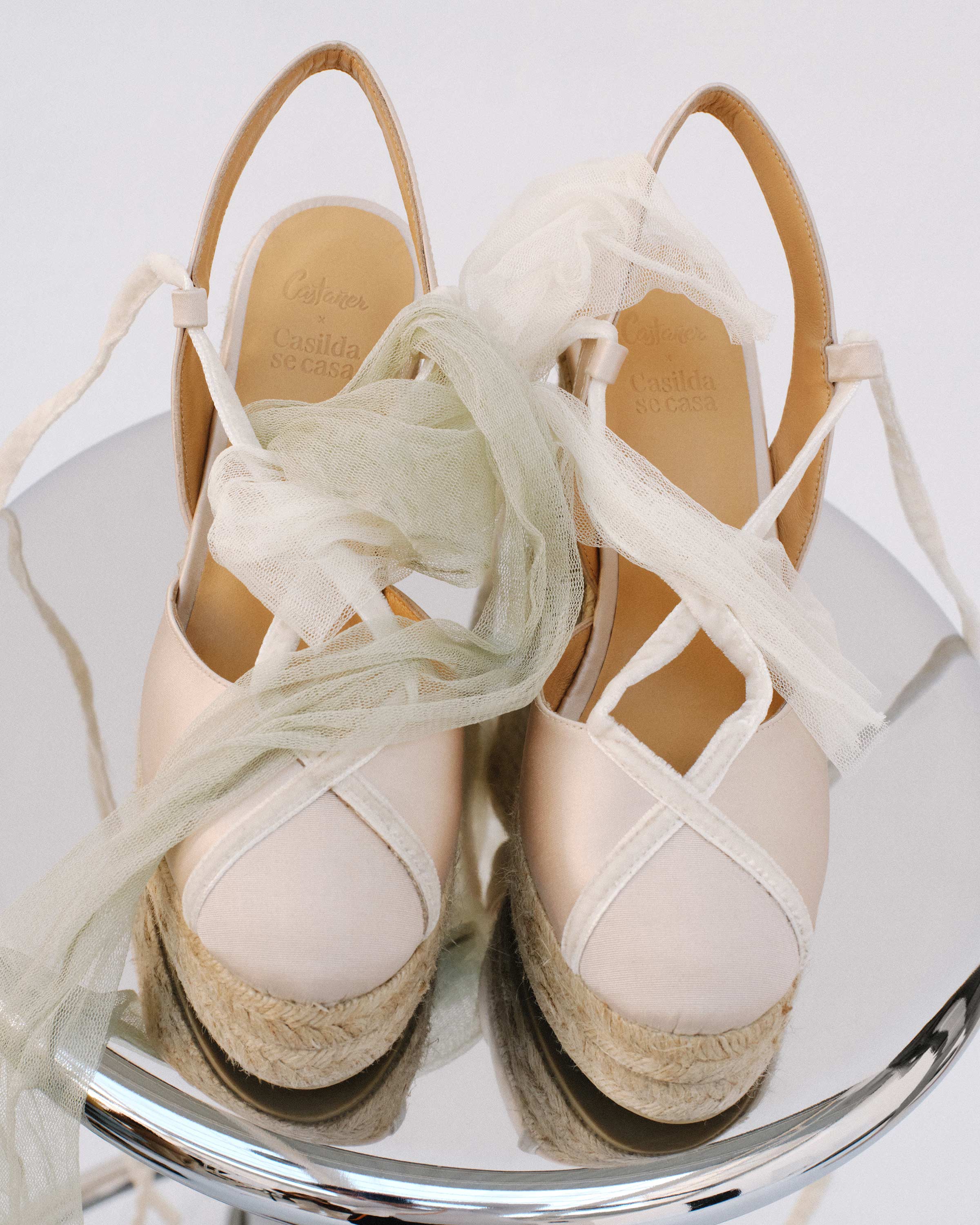 White espadrilles : CASTAÑER – Castañer