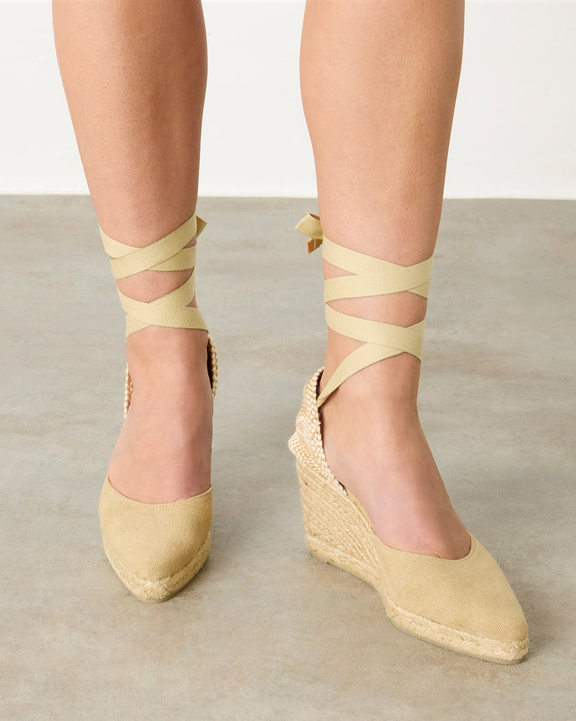 CASTAÑER ALPARGATAS CUÑA JOYCE SAND WOMAN'S SANDALS Castañer